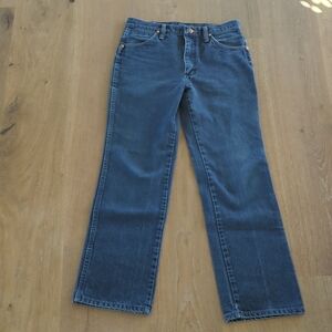 Vintage Wrangler blue denim women's 30x31